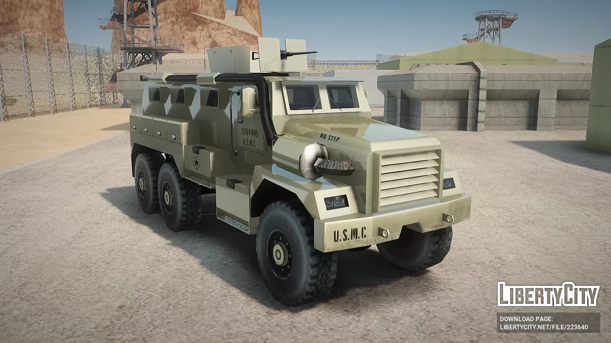 Paquete HVY Barricade MRAP / GTA San Andreas