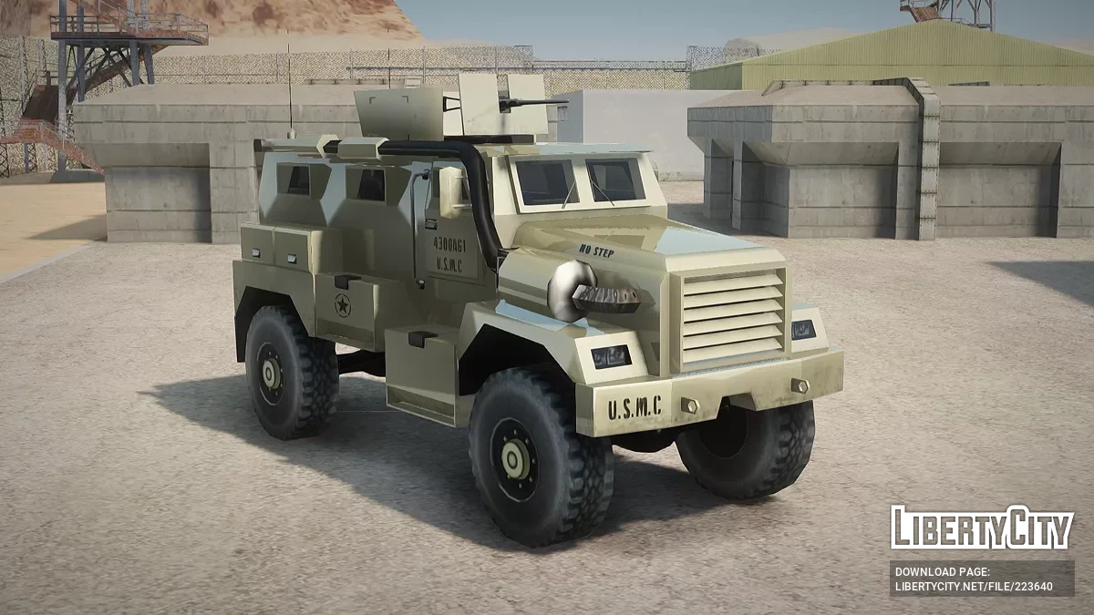 Paquete HVY Barricade MRAP / GTA San Andreas