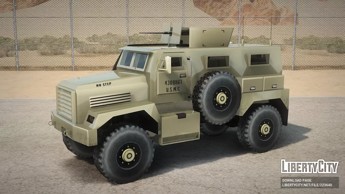 Paquete HVY Barricade MRAP / GTA San Andreas