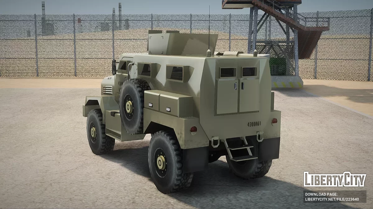 Paquete HVY Barricade MRAP / GTA San Andreas