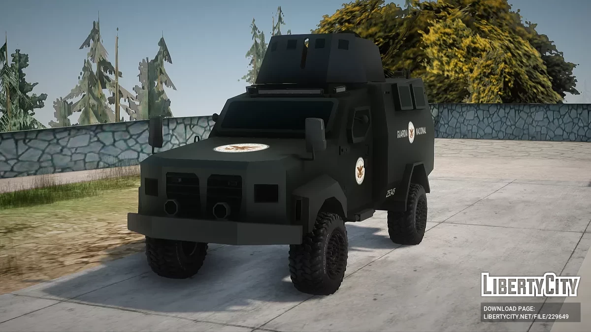 Carat Wolverine APC B7 Garde Nationale / GTA San Andreas
