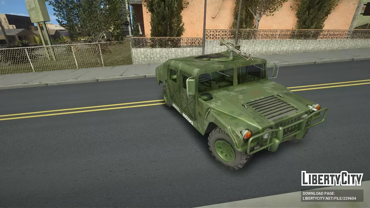 Humvee do Exército Mexicano na Floresta / GTA San Andreas