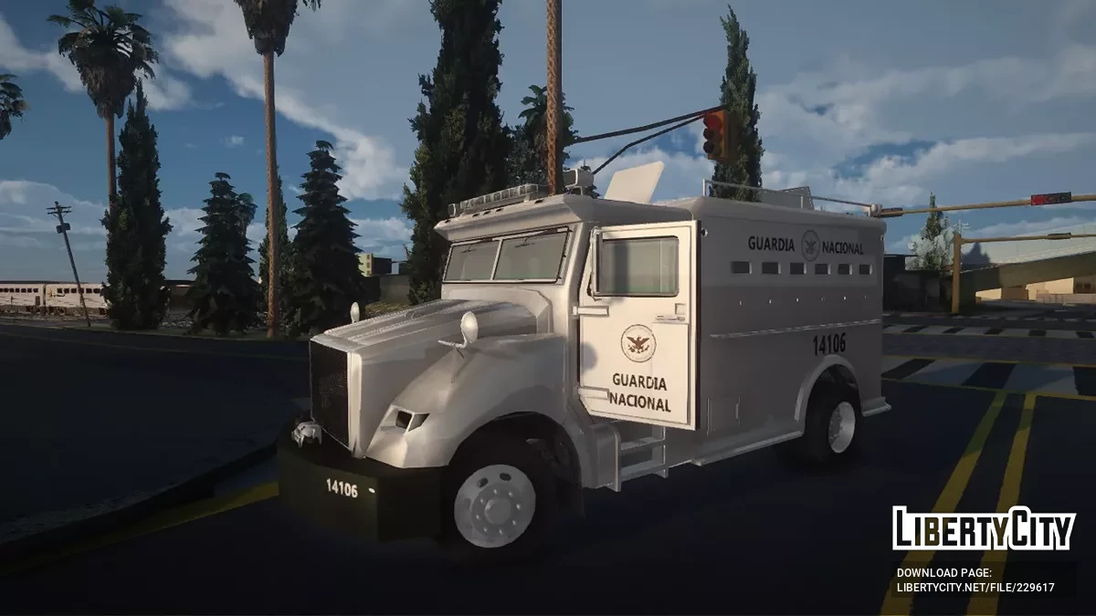 Veículo Blindado Rino da Guarda Nacional / GTA San Andreas