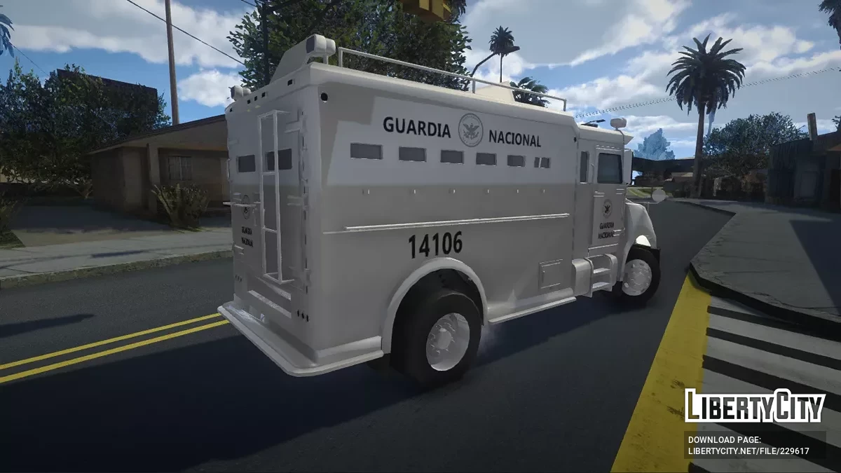 Veículo Blindado Rino da Guarda Nacional / GTA San Andreas