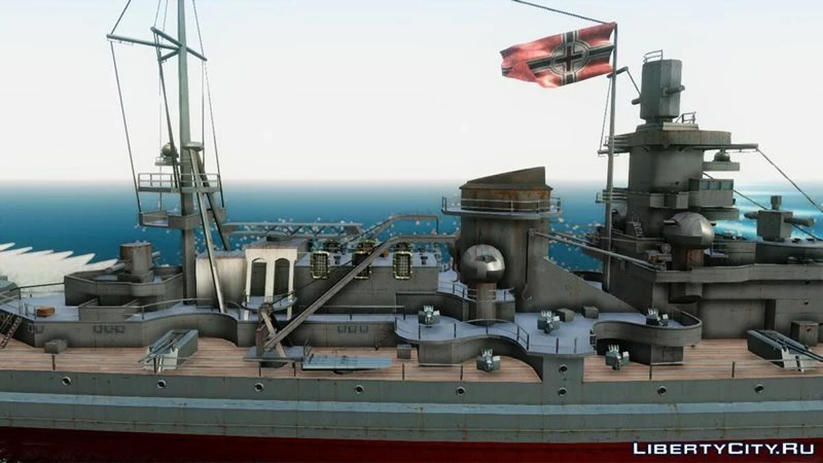 Scharnhorst Battleship / GTA San Andreas