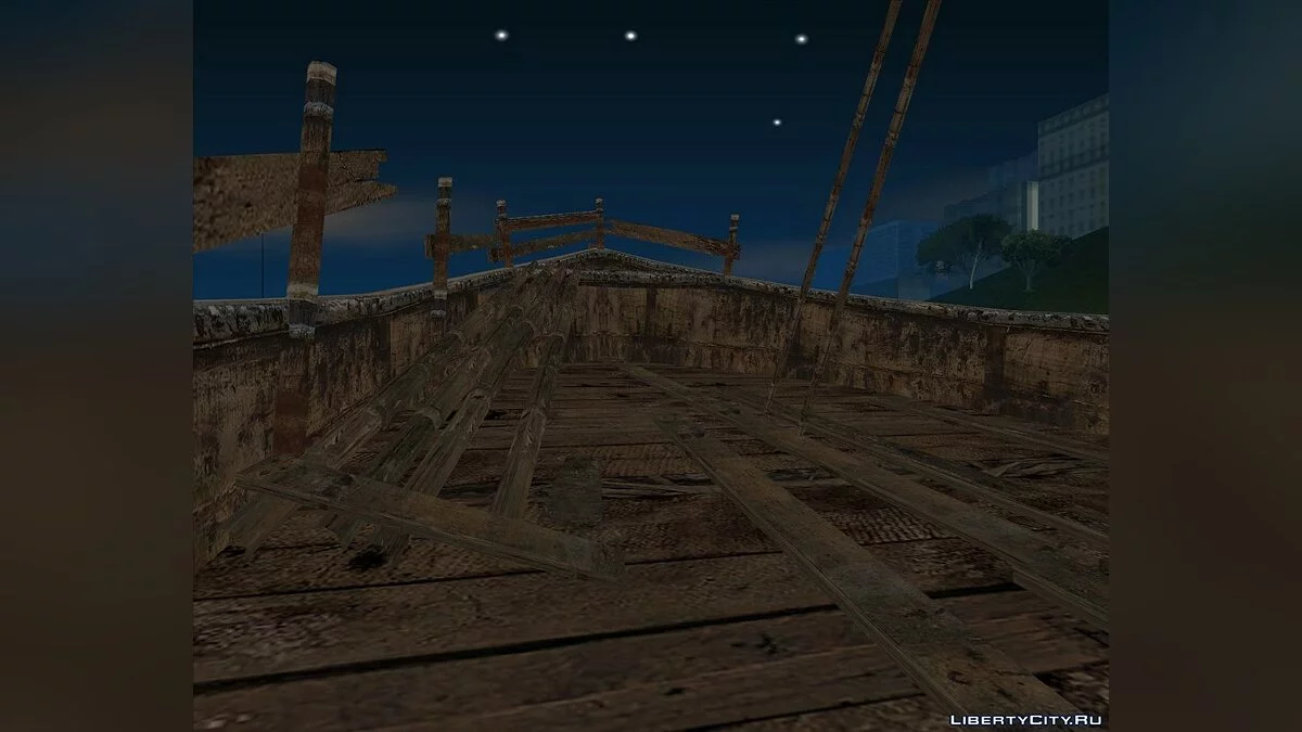 Sunken Boat from Resident Evil 5 / GTA San Andreas