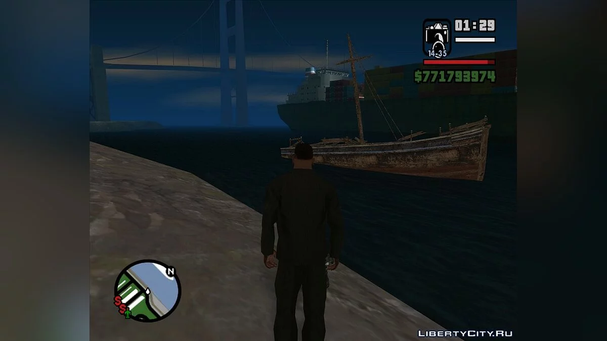 Sunken Boat from Resident Evil 5 / GTA San Andreas
