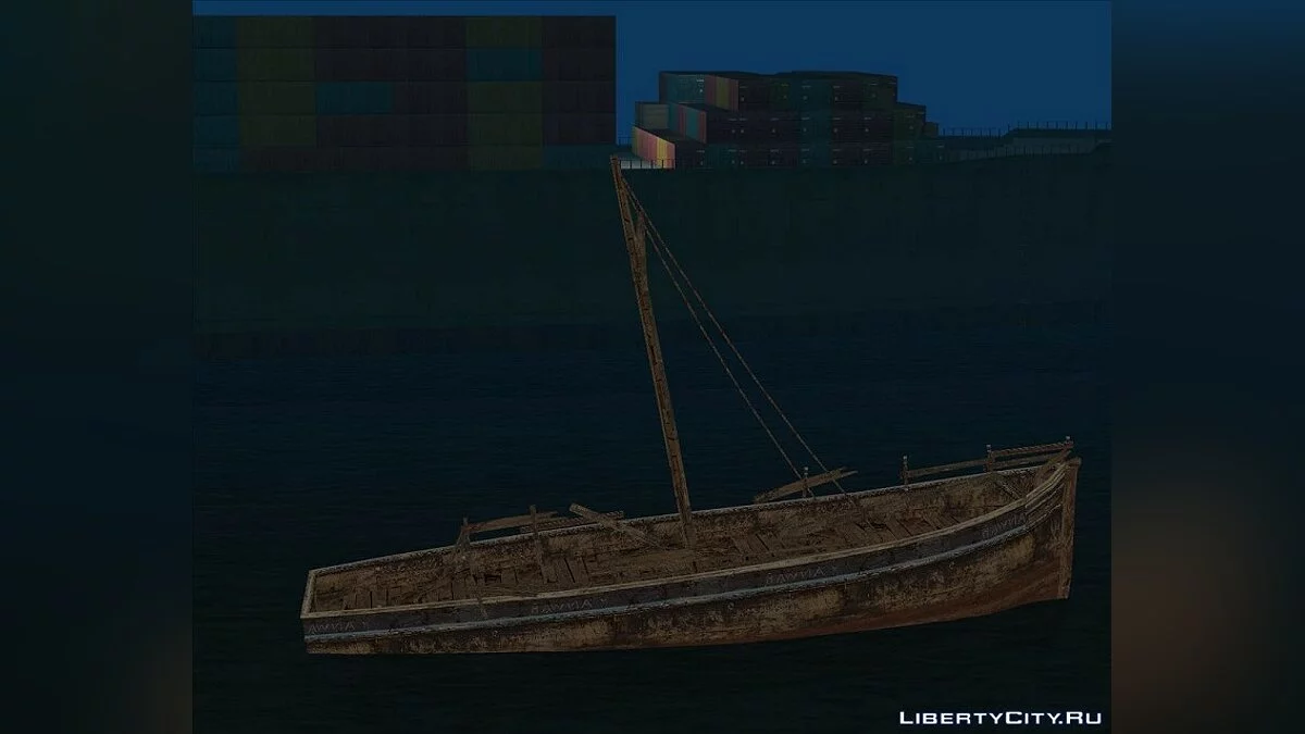 Sunken Boat from Resident Evil 5 / GTA San Andreas