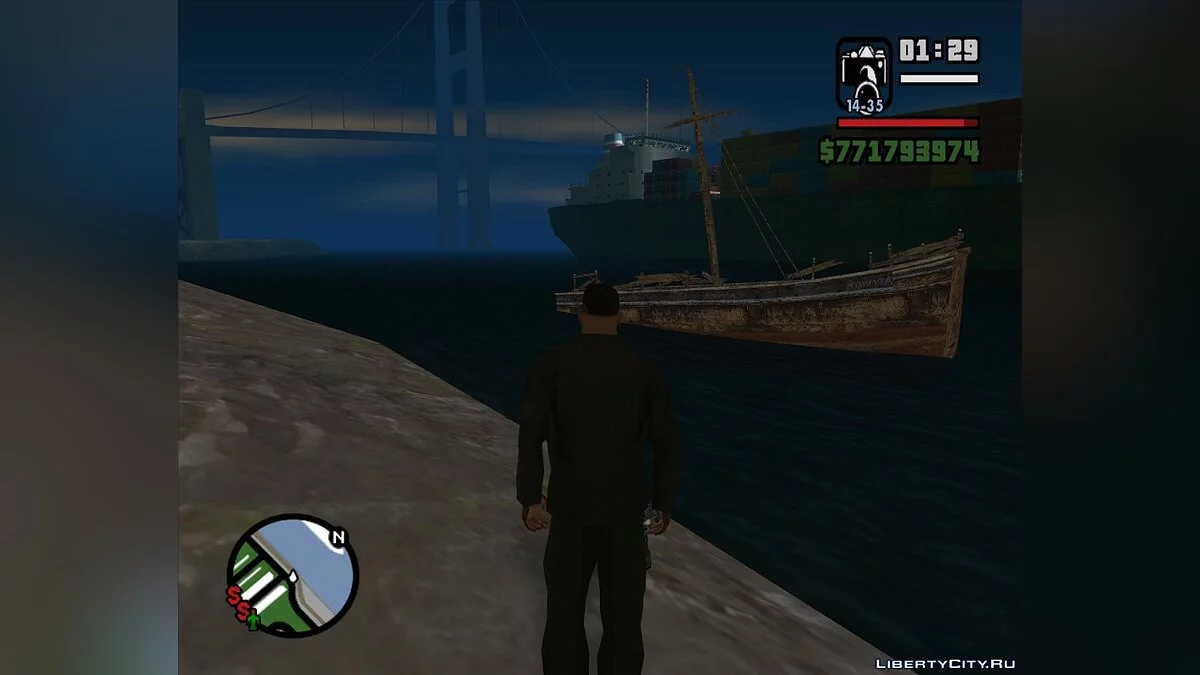 Sunken Boat from Resident Evil 5 / GTA San Andreas