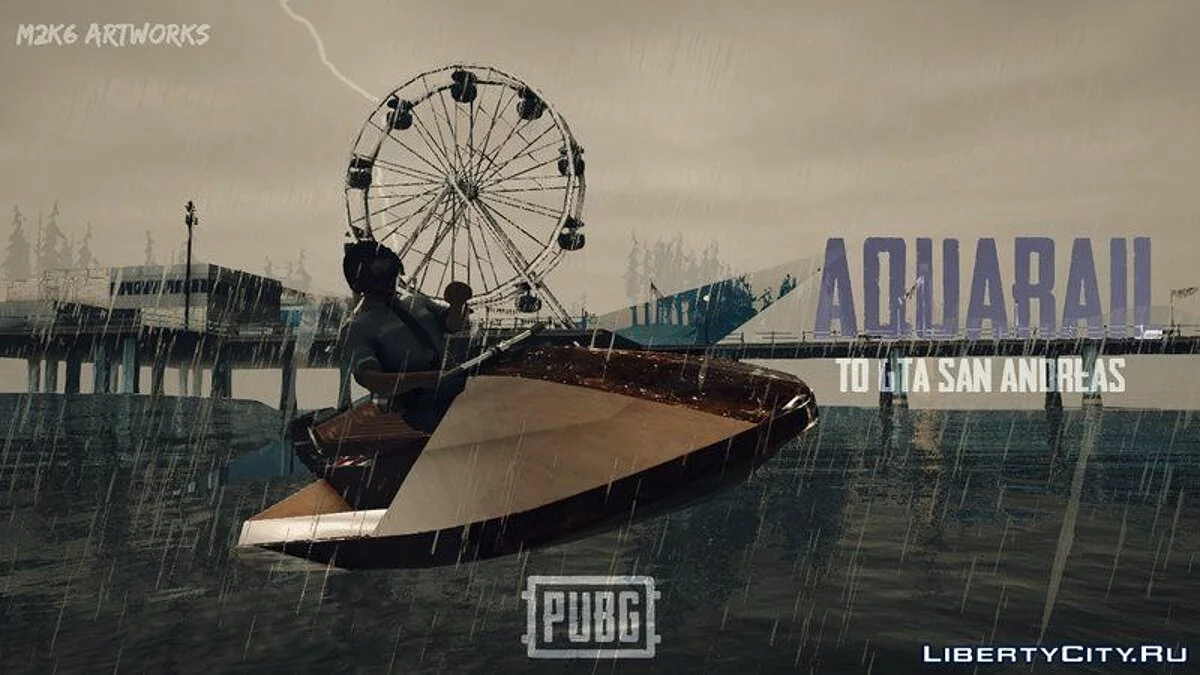 PUBG水上摩托车 / GTA San Andreas