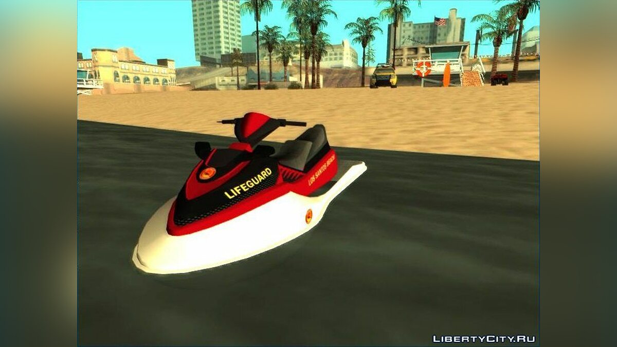 Download Rescue Jet Ski [Add-on] for GTA San Andreas