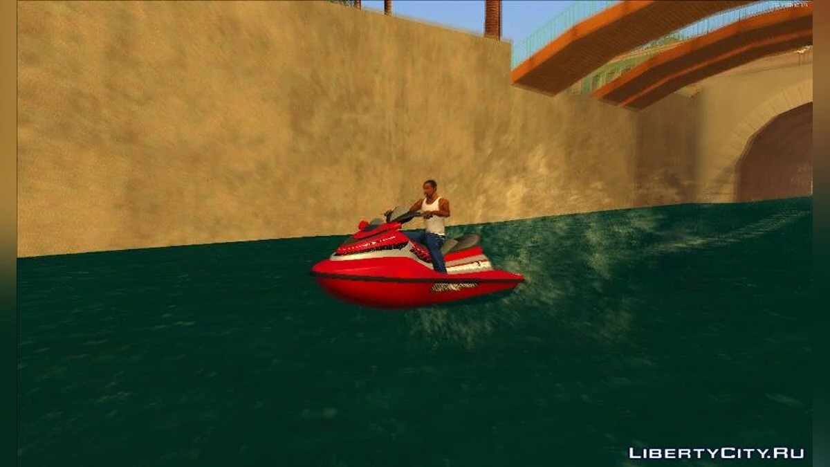 Гідроцикл Seashark з GTA 5 / GTA San Andreas