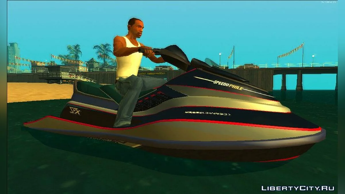 Speedophile Seashark (yate) de GTA 5 / GTA San Andreas