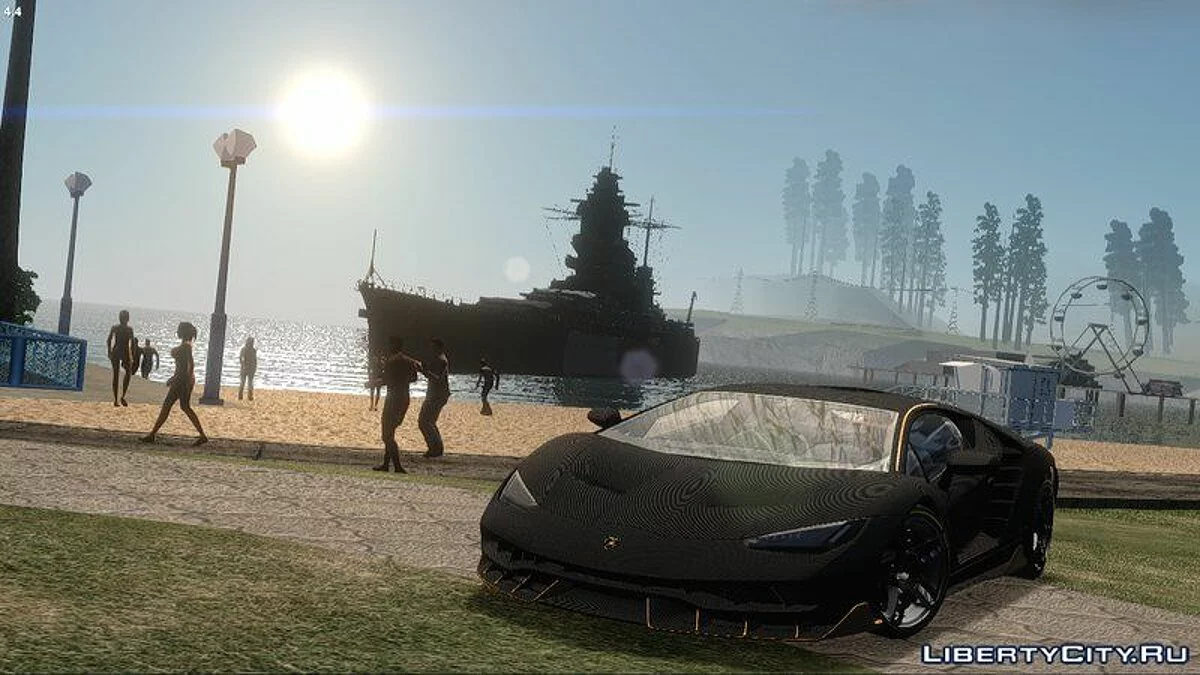 Лінкор типу "Дюнкерк" / GTA San Andreas