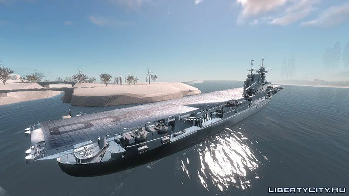 Porte-avions USS Enterprise / GTA San Andreas
