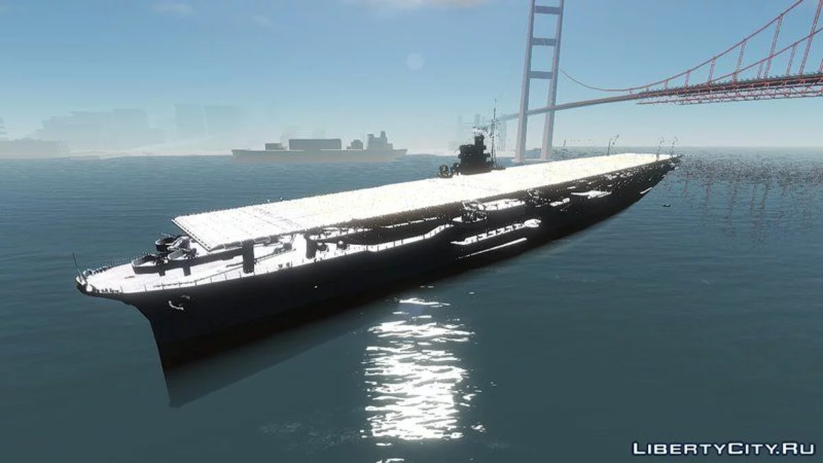Авіаносець IJN Shokaku / GTA San Andreas