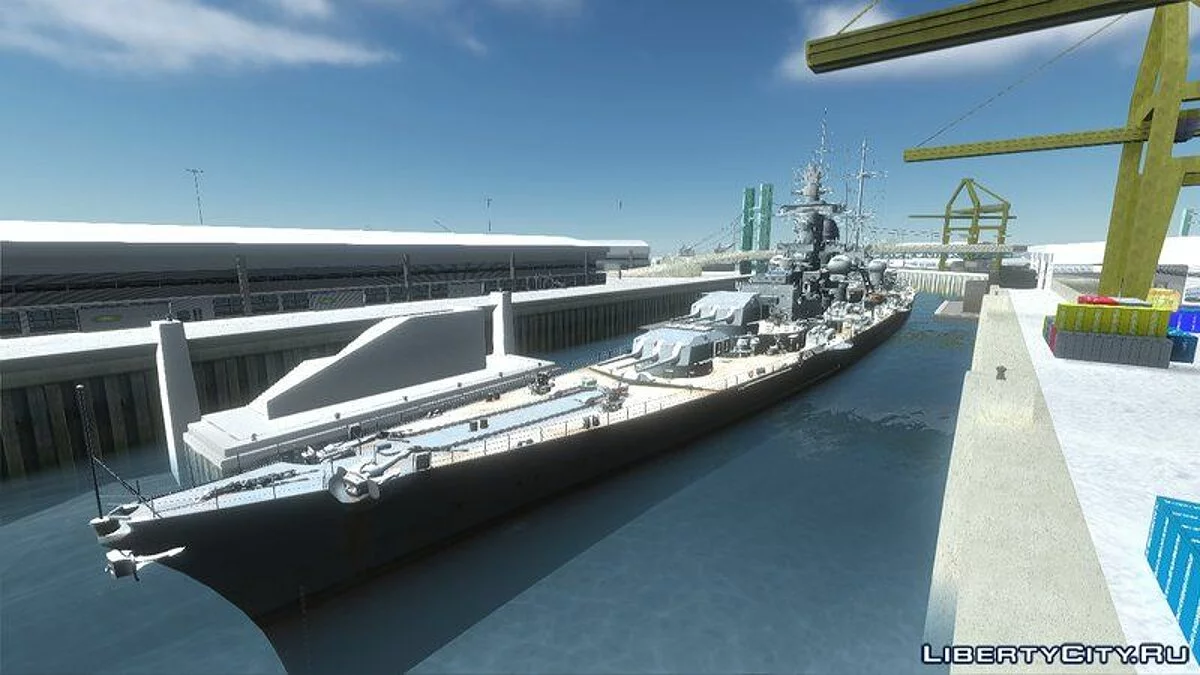 Cruiser KMS Hindenburg / GTA San Andreas