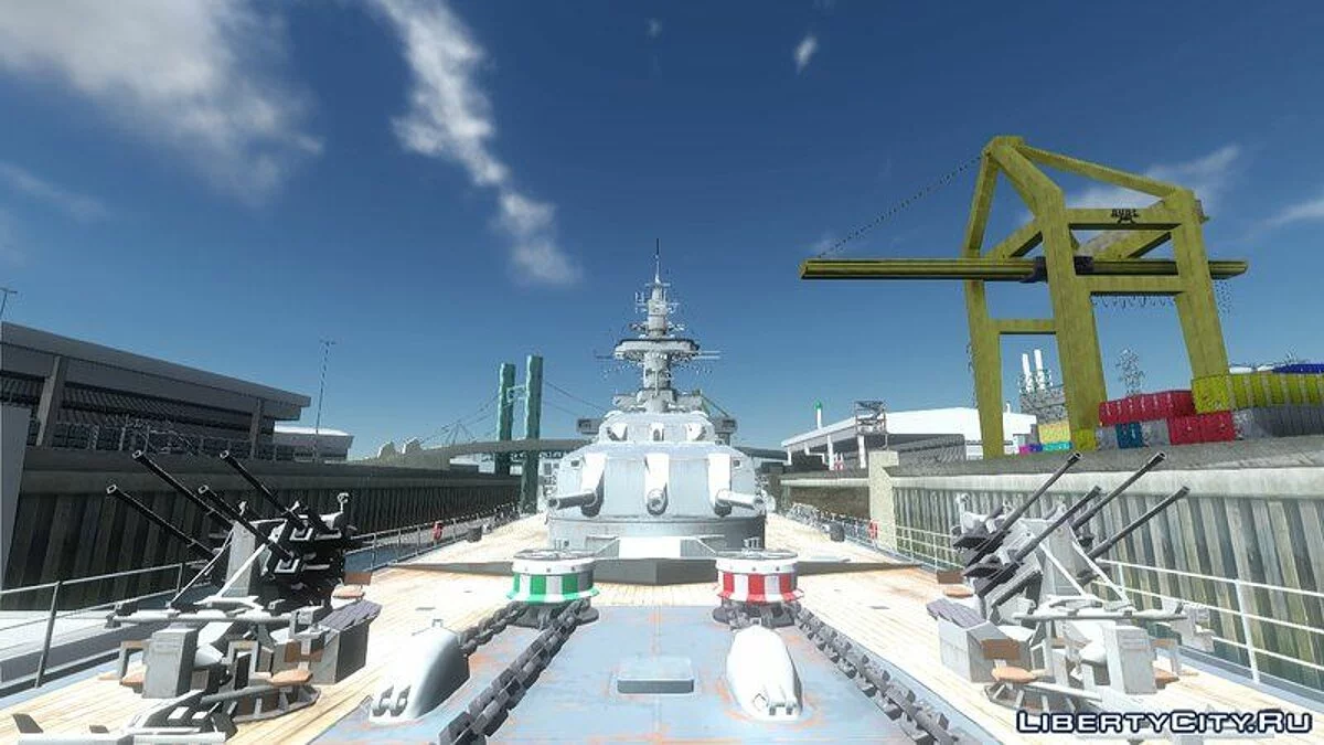 Cruiser KMS Hindenburg / GTA San Andreas