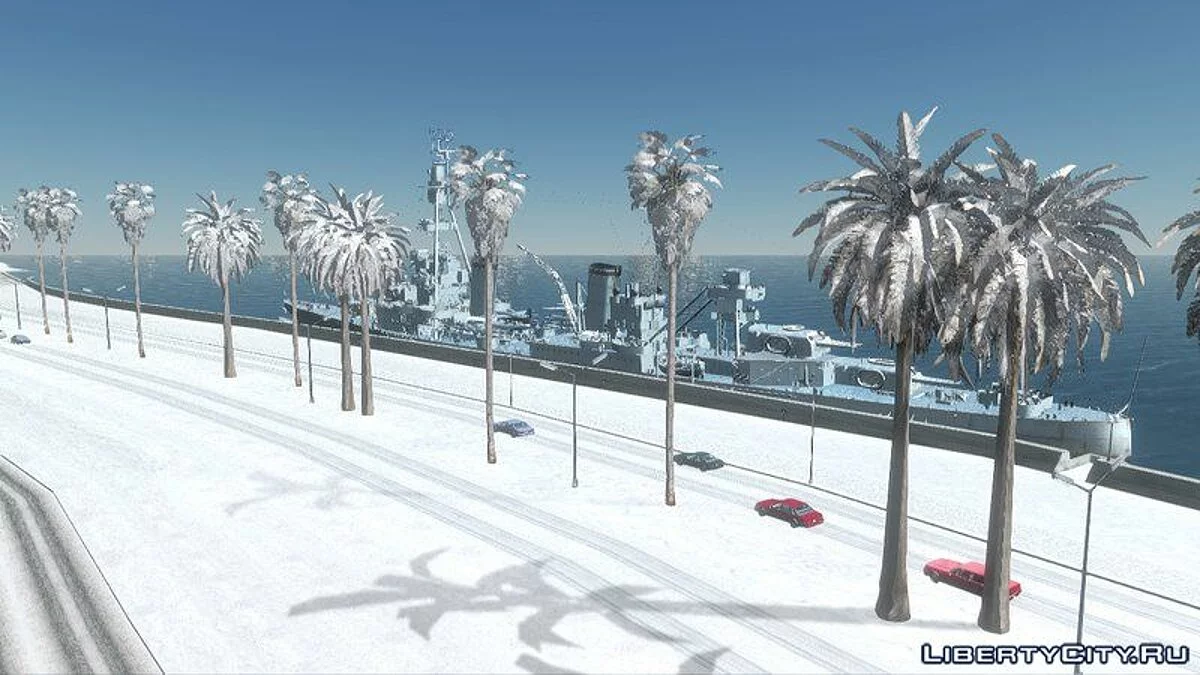 Крейсер «Пенсакола» / GTA San Andreas