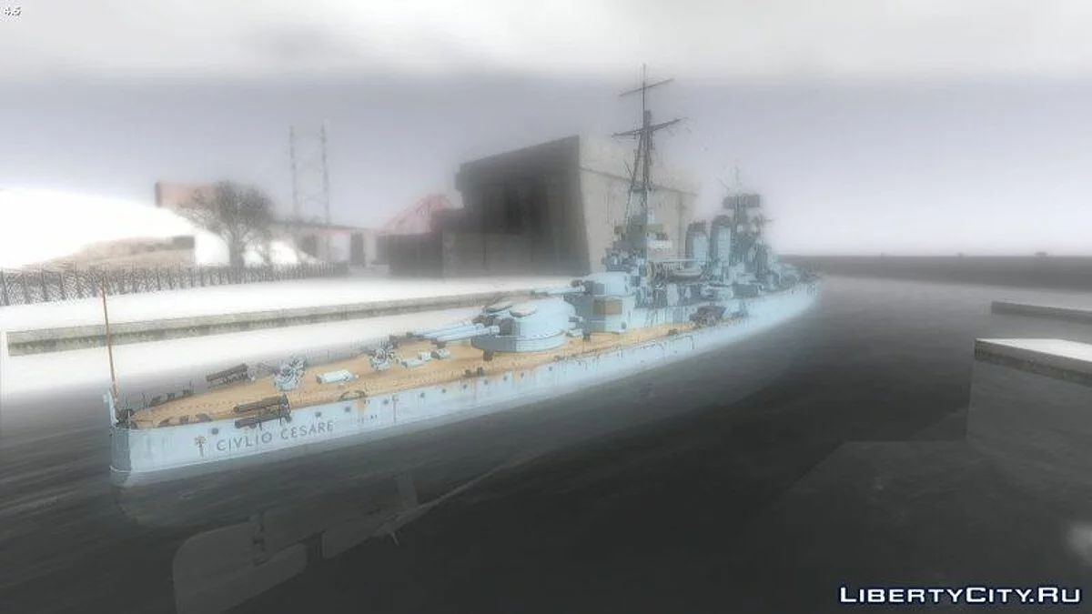 Navire de guerre « Novorossiysk » (Giulio Cesare) / GTA San Andreas