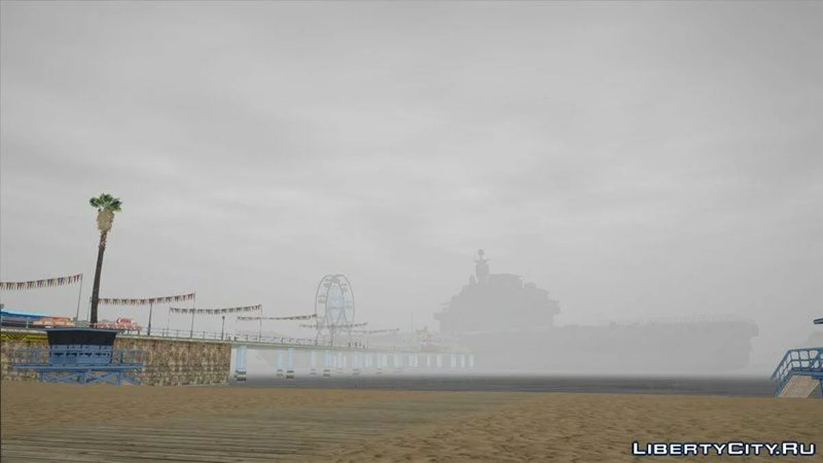 Porte-avions lourd «Amiral de la Flotte de l'Union Soviétique Kouznetsov» / GTA San Andreas