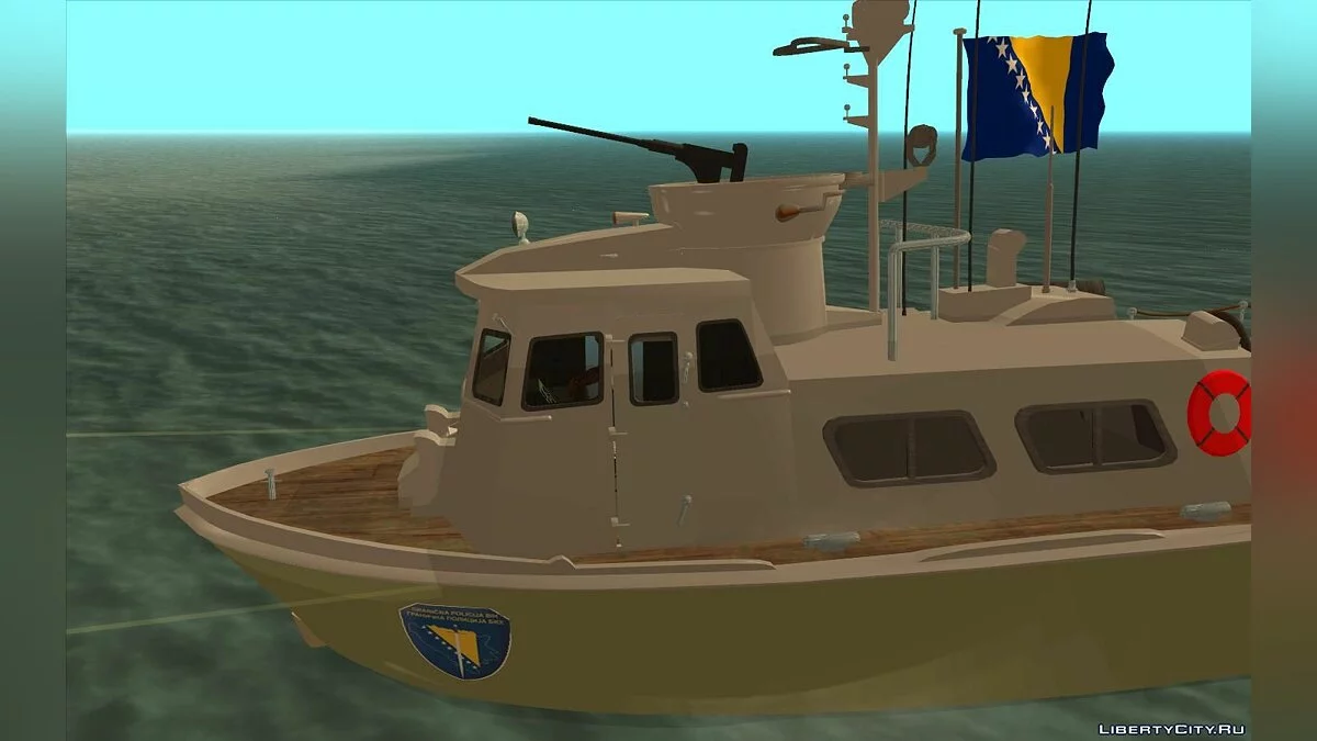 Polizeiboot von Bosnien und Herzegowina / GTA San Andreas