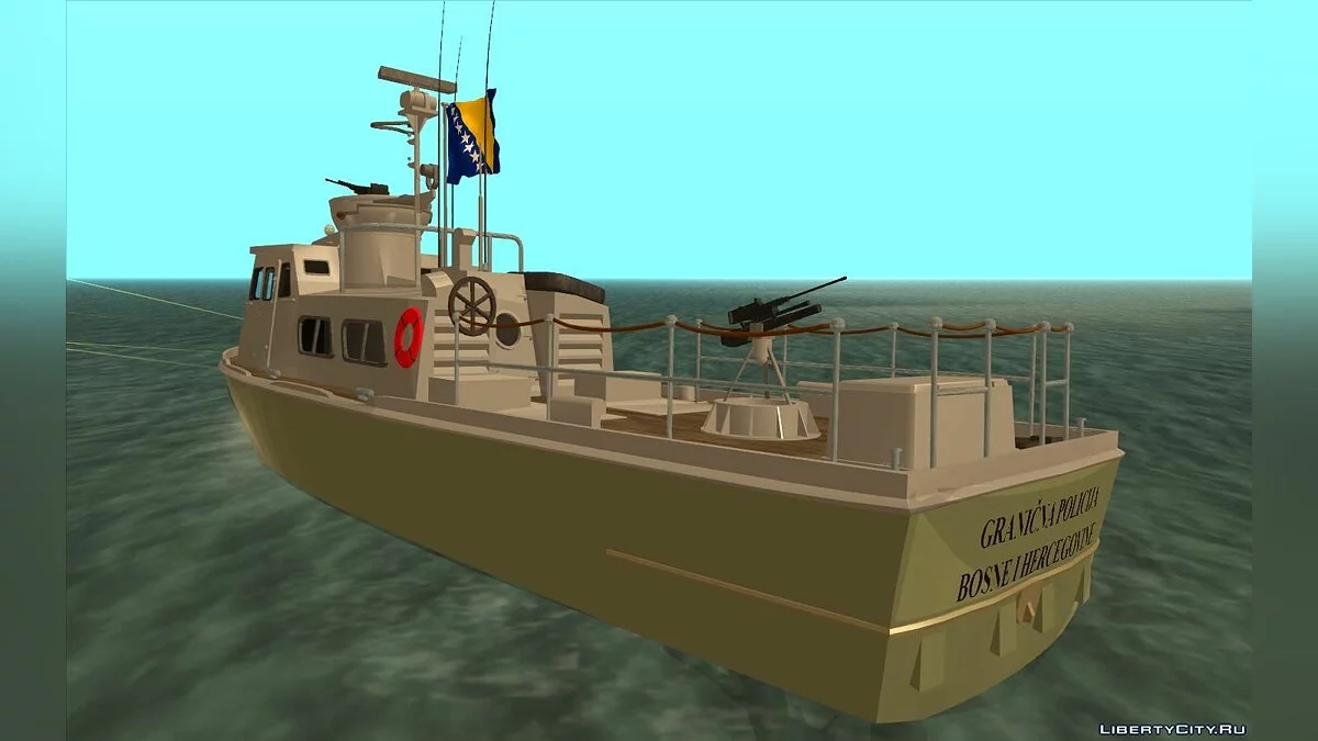 Polizeiboot von Bosnien und Herzegowina / GTA San Andreas