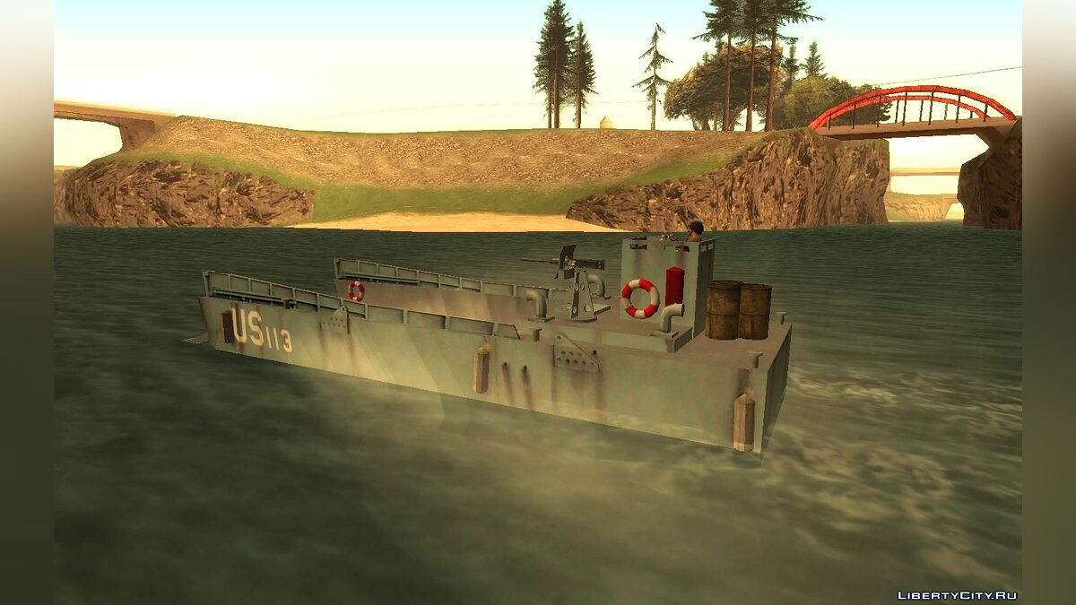 Download military ferry for GTA San Andreas