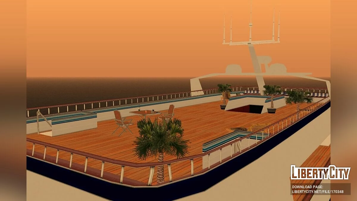 Yacht Cortez dari Vice City / GTA San Andreas