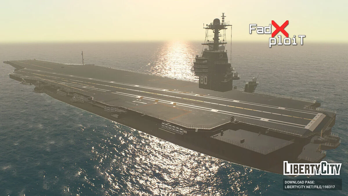 حاملة الطائرات يو إس إس إنتربرايز (CVN-80) / جي تي إيه سان أندرياس
