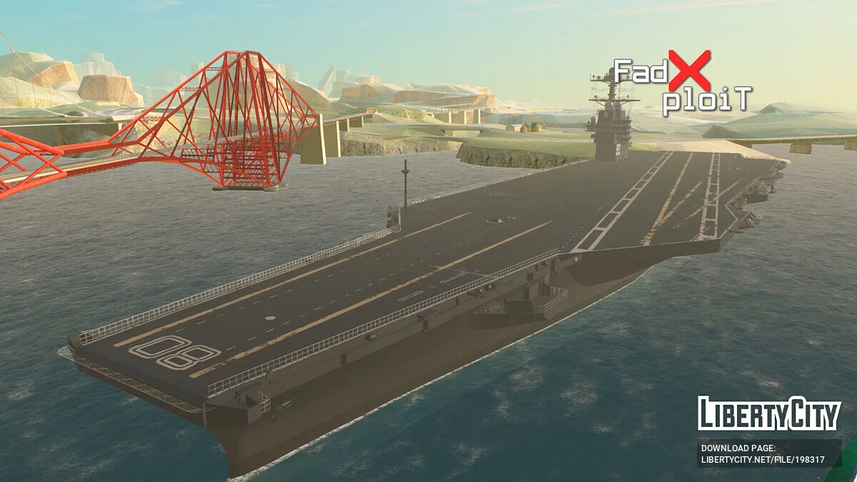 حاملة الطائرات يو إس إس إنتربرايز (CVN-80) / جي تي إيه سان أندرياس