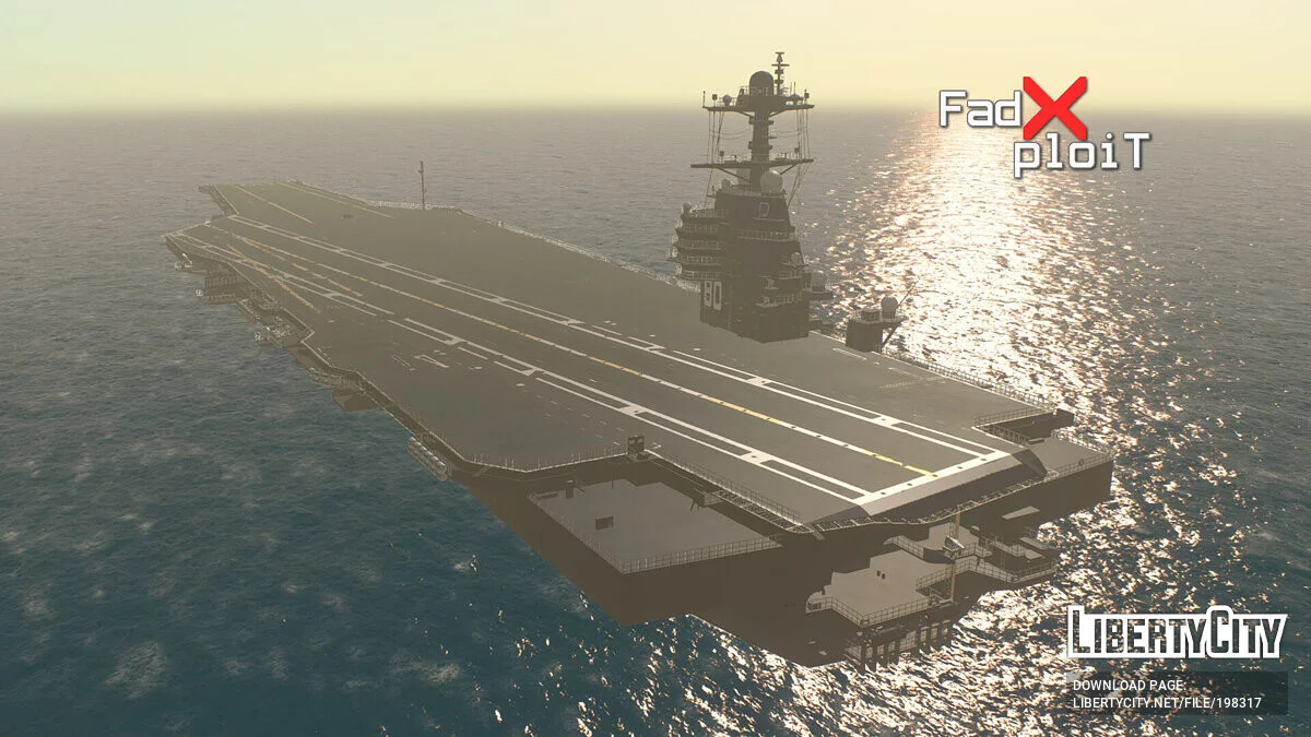 حاملة الطائرات يو إس إس إنتربرايز (CVN-80) / جي تي إيه سان أندرياس