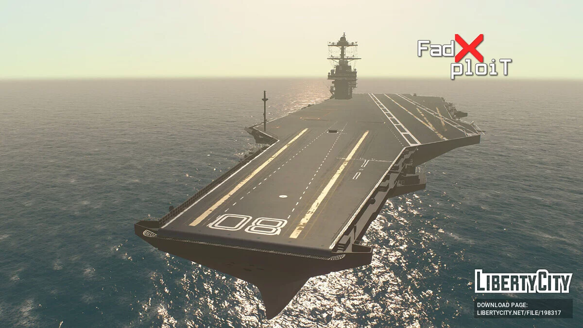 حاملة الطائرات يو إس إس إنتربرايز (CVN-80) / جي تي إيه سان أندرياس