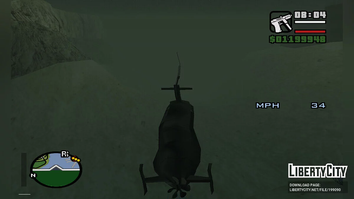 USS Numnutz Skimmer Seaplane Sub / GTA San Andreas