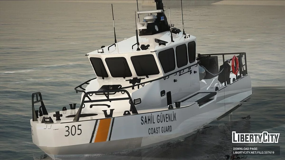 TCSG-305 Bot de Segurança Costeira / GTA San Andreas