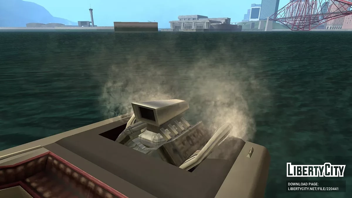 Efeito de Fumaça no Jetmax / GTA San Andreas