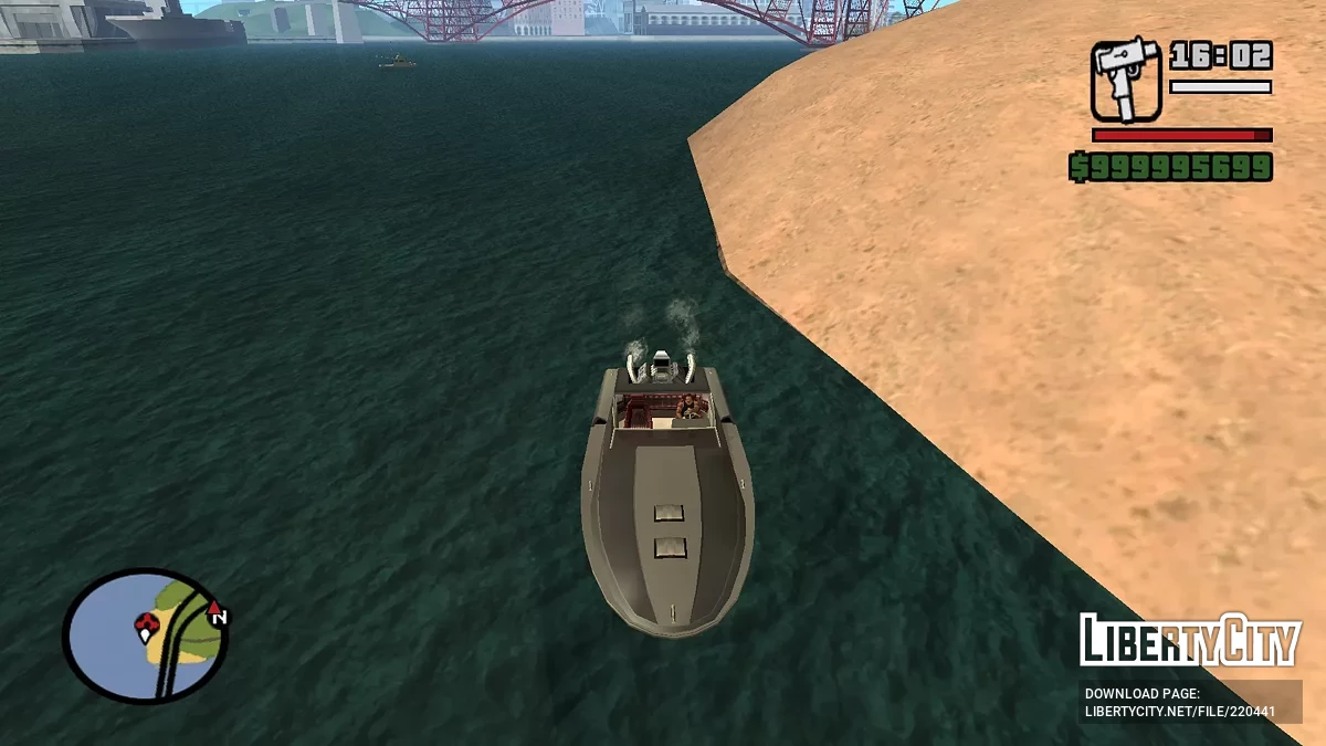 Efeito de Fumaça no Jetmax / GTA San Andreas