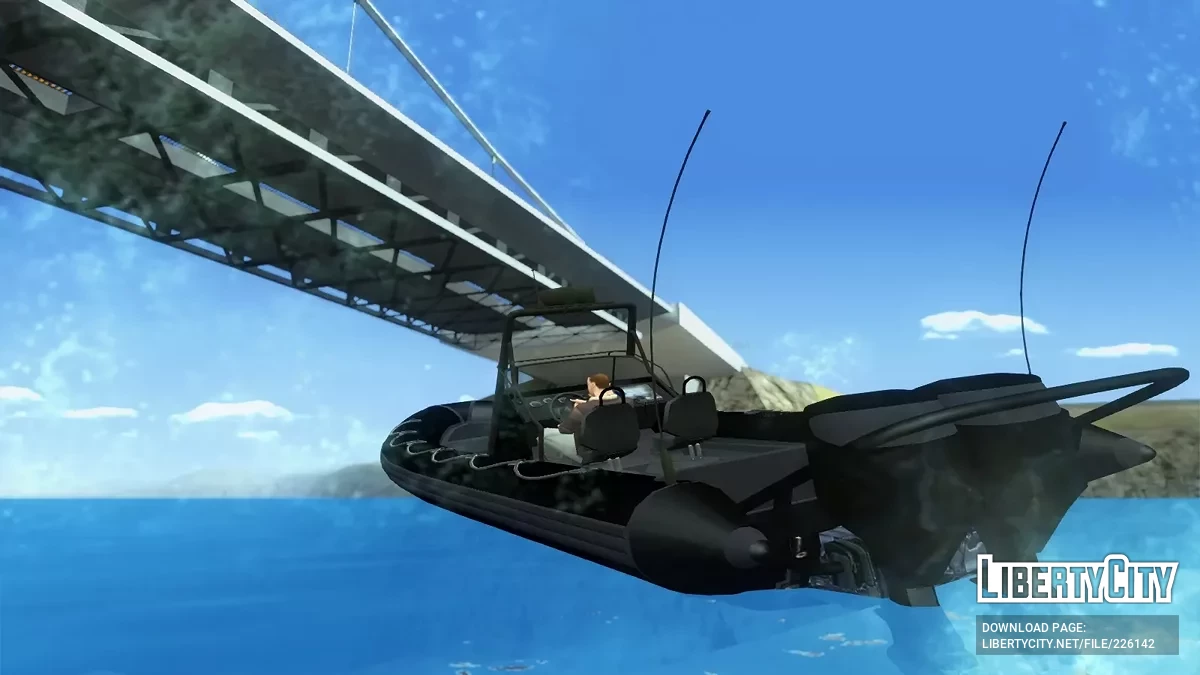 GTA Online Nagasaki Dinghy [Only Vehfuncs] / GTA San Andreas