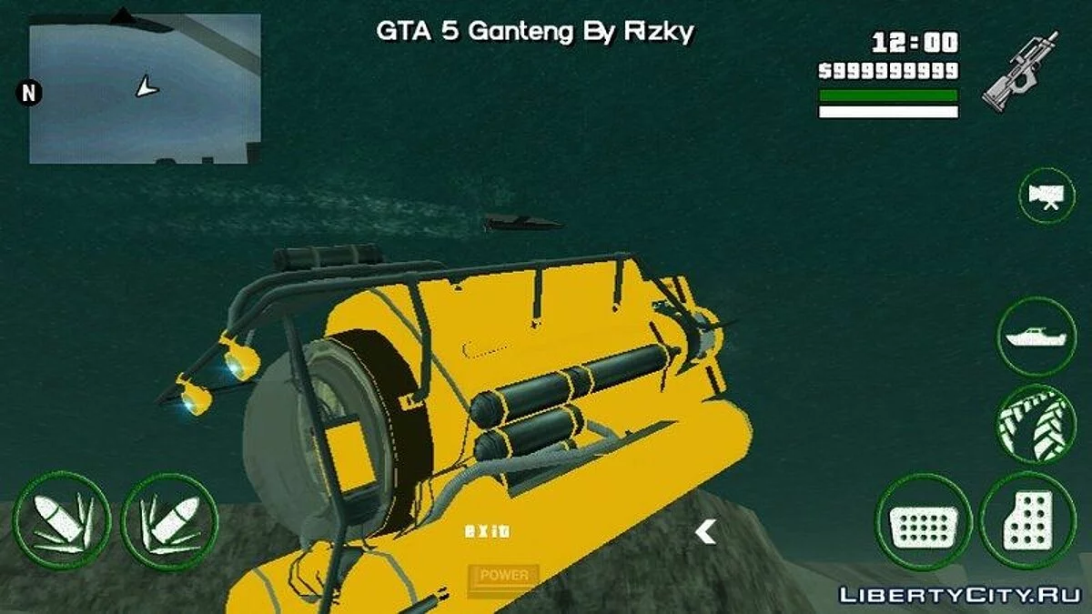 Субмарина GTA 5 для Android / GTA San Andreas (iOS, Android)
