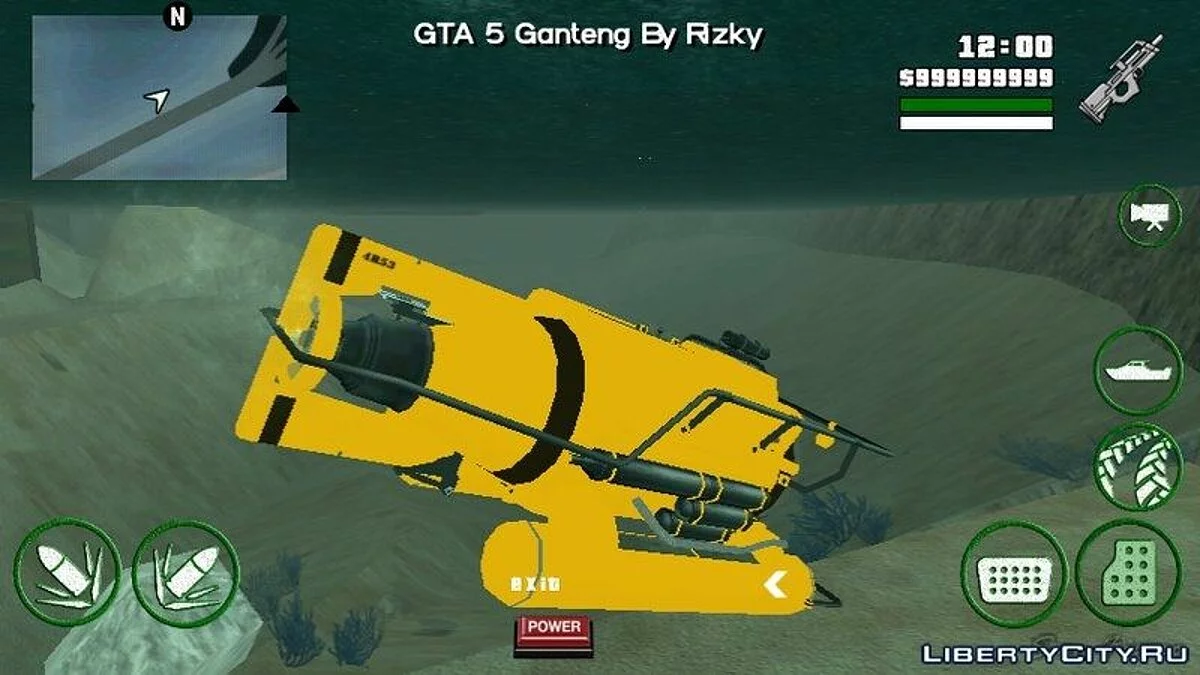 Субмарина GTA 5 для Android / GTA San Andreas (iOS, Android)