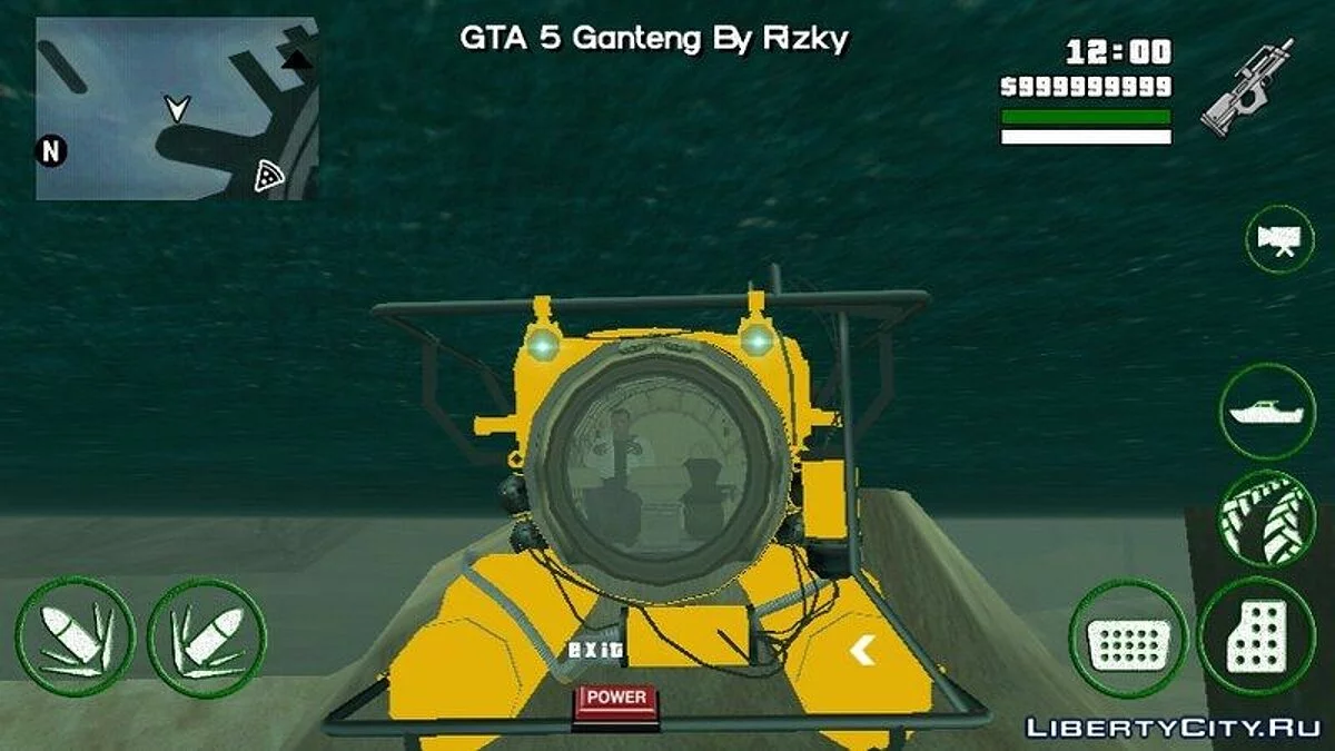 Субмарина GTA 5 для Android / GTA San Andreas (iOS, Android)