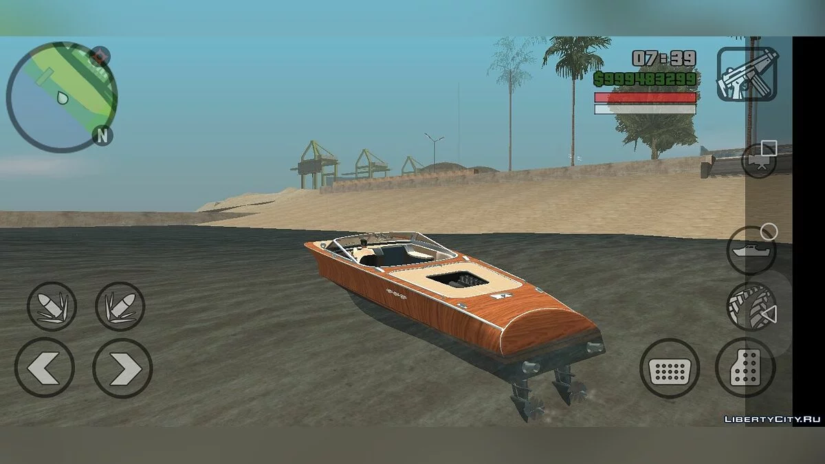 Lampadati Toro - Seulement DFF / GTA San Andreas (iOS, Android)