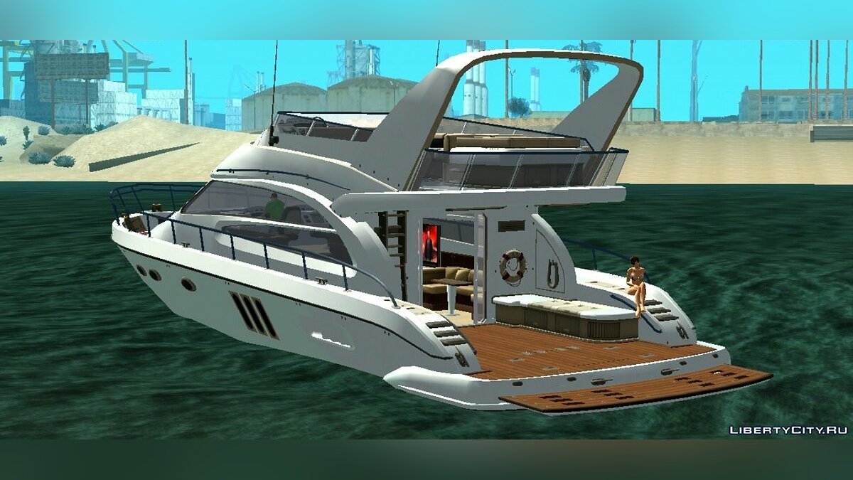 GTA V Yacht To SA (iate do GTA V para GTA SA) - MixMods