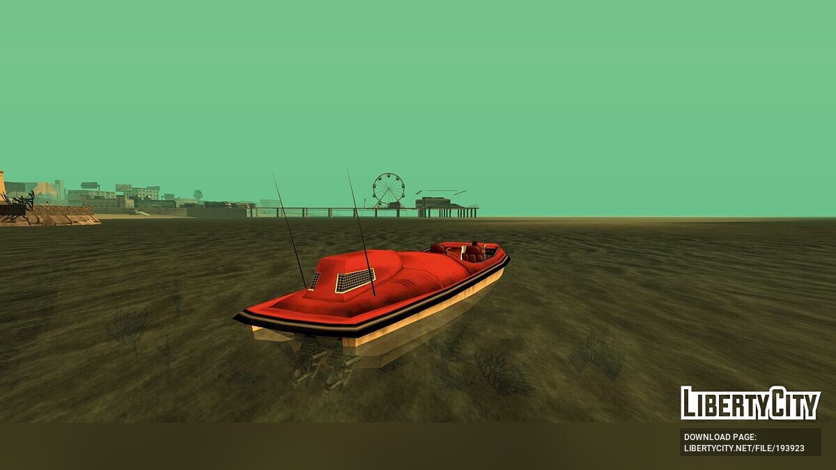 Boats and motorboats Ambassador - Beta Boat from Vice City for GTA San Andreas (iOS, Android)