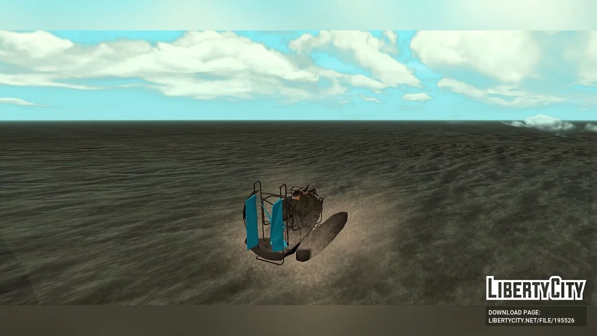 Aéroglisseur Half Life 2 [DFF uniquement] / GTA San Andreas (iOS, Android)