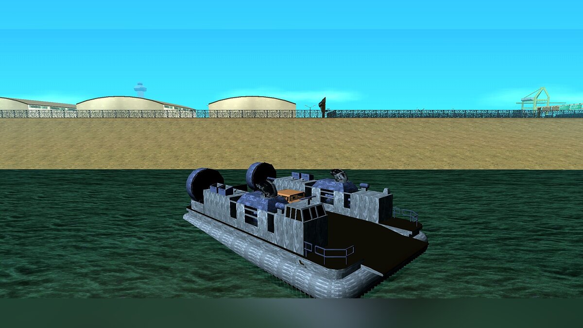 Boats and motorboats Landing Craft for GTA San Andreas (iOS, Android)