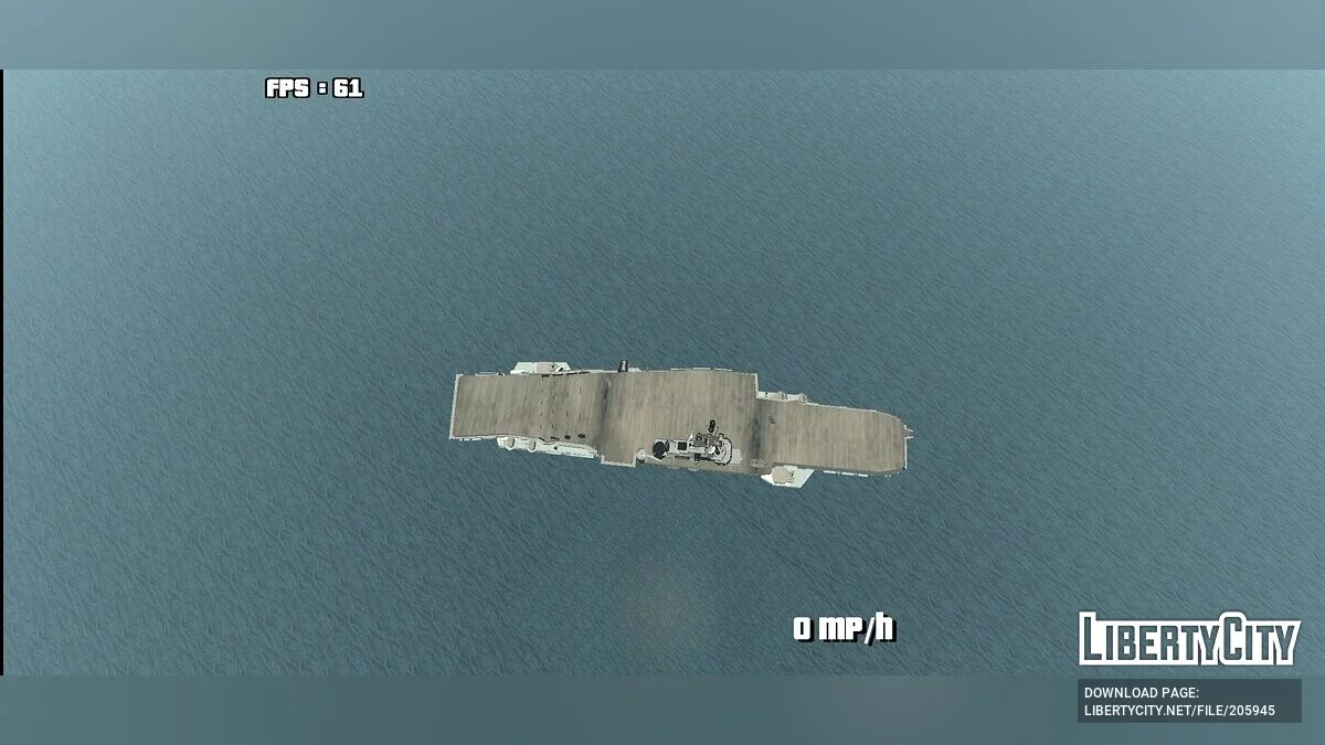 Admiral Kuznetsov - Aircraft Carrier [DFF Only] / GTA San Andreas (iOS, Android)