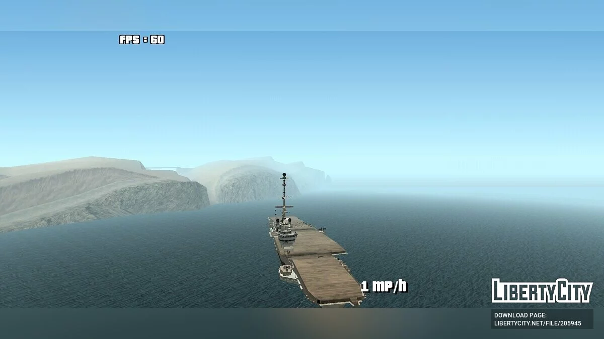 Admiral Kuznetsov - Aircraft Carrier [DFF Only] / GTA San Andreas (iOS, Android)