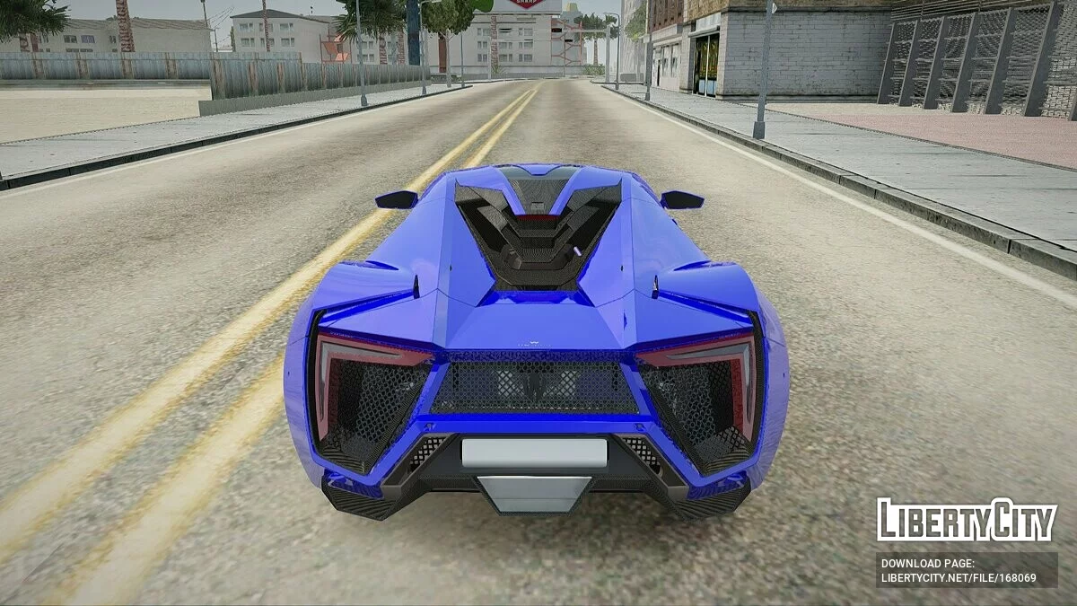 W Motors Lykan HyperSport / GTA San Andreas