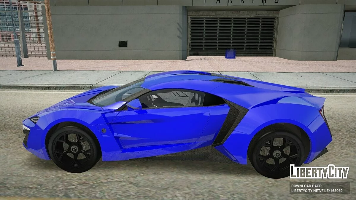 W Motors Lykan HyperSport / GTA San Andreas